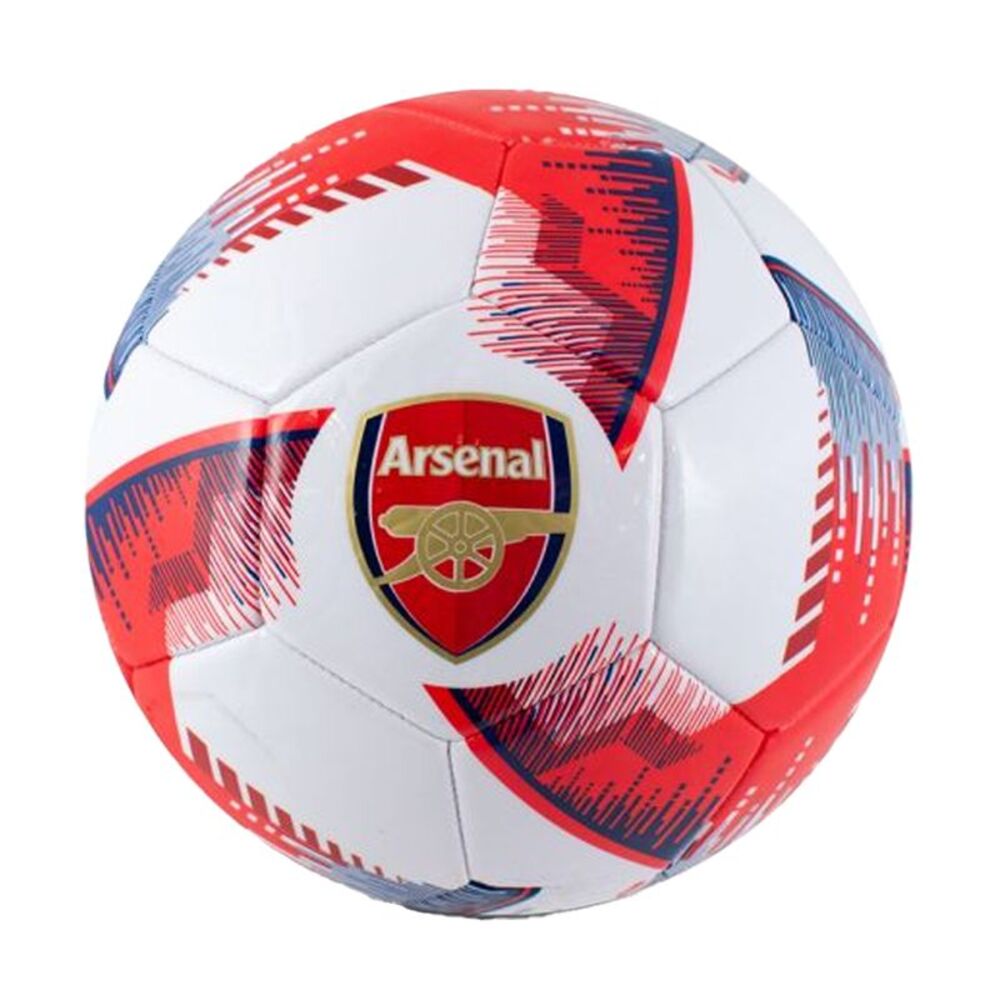 Arsenal FC Blitz Crest Soccer Ball / Red/White